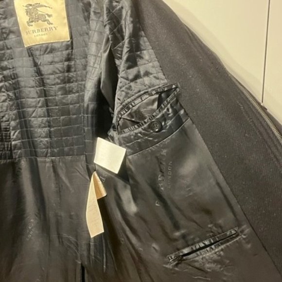 Men's Burberry Prorsum Winter Wool Coat - Black Mint Condition - Picture 8 of 16